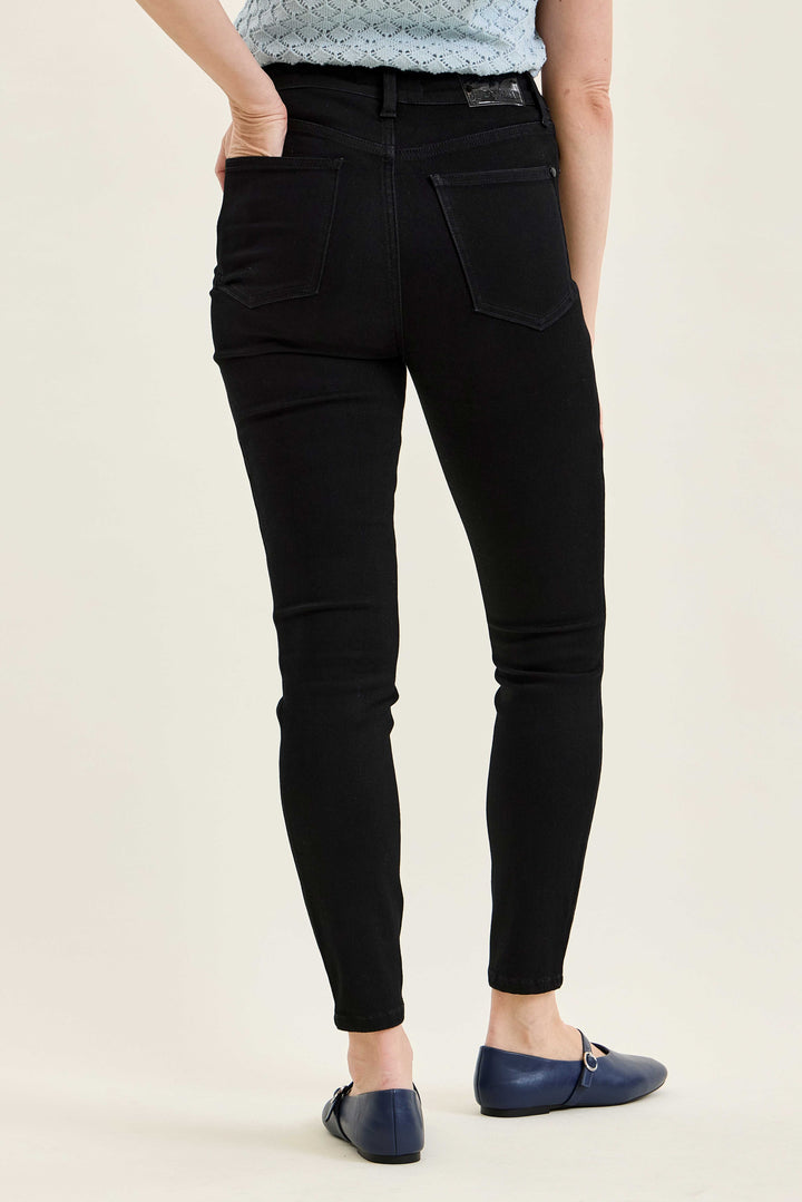 Judy Blue | Sienna Tummy Control Skinny Jeans | Black Edit