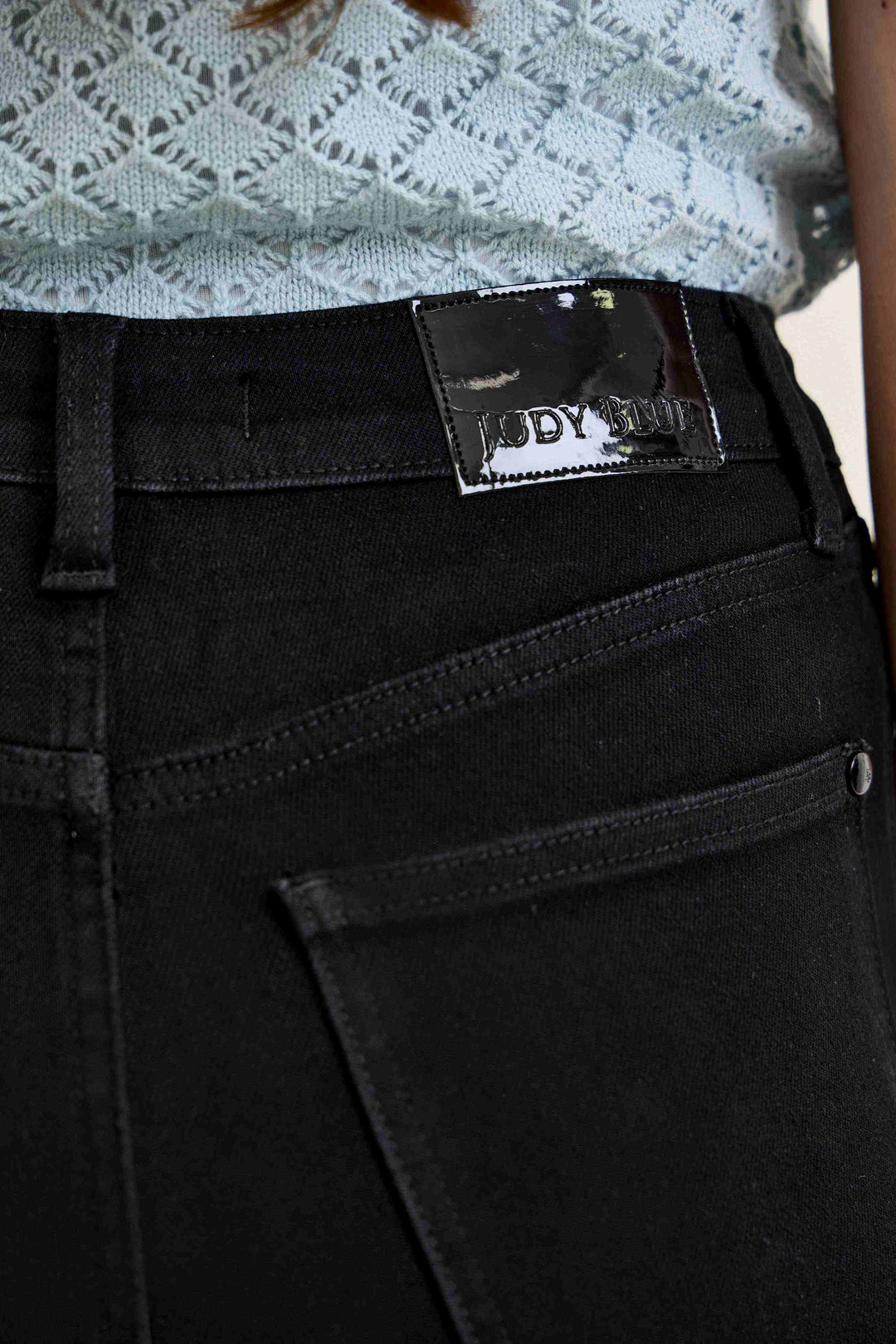 Judy Blue | Sienna Tummy Control Skinny Jeans | Black Edit
