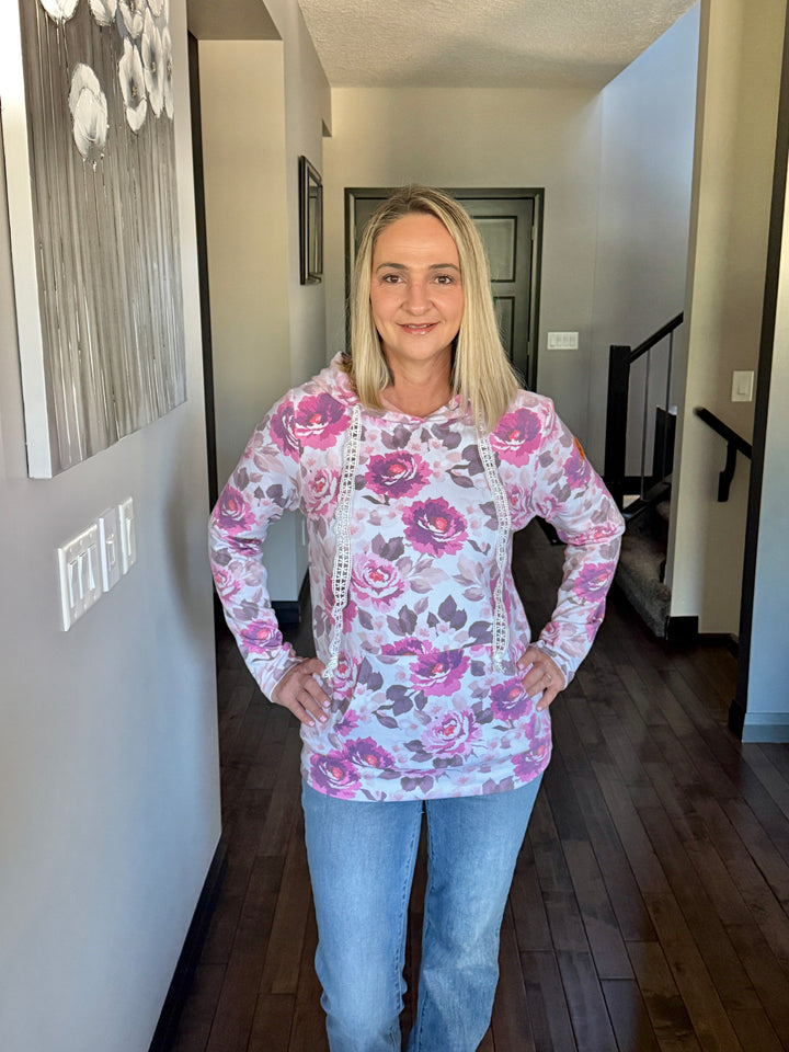 Michelle Mae | Hailey Pullover Hoodie | Autumn Blossom