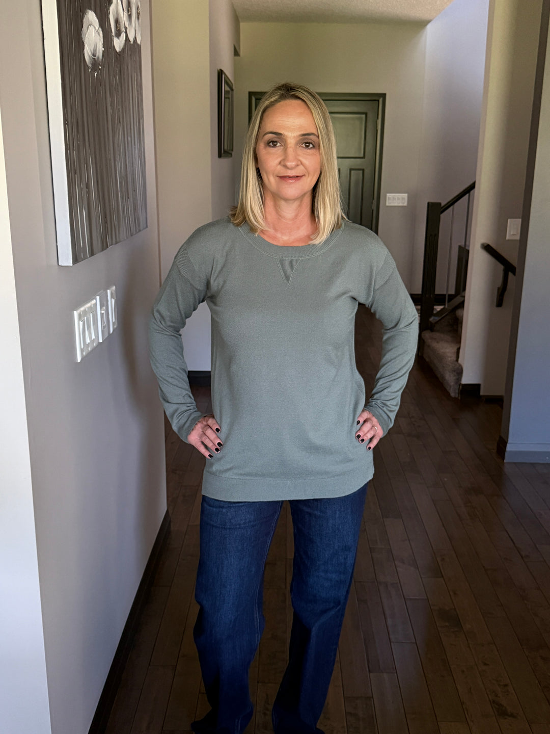 Eason Everyday Pullover | Dusty Jade