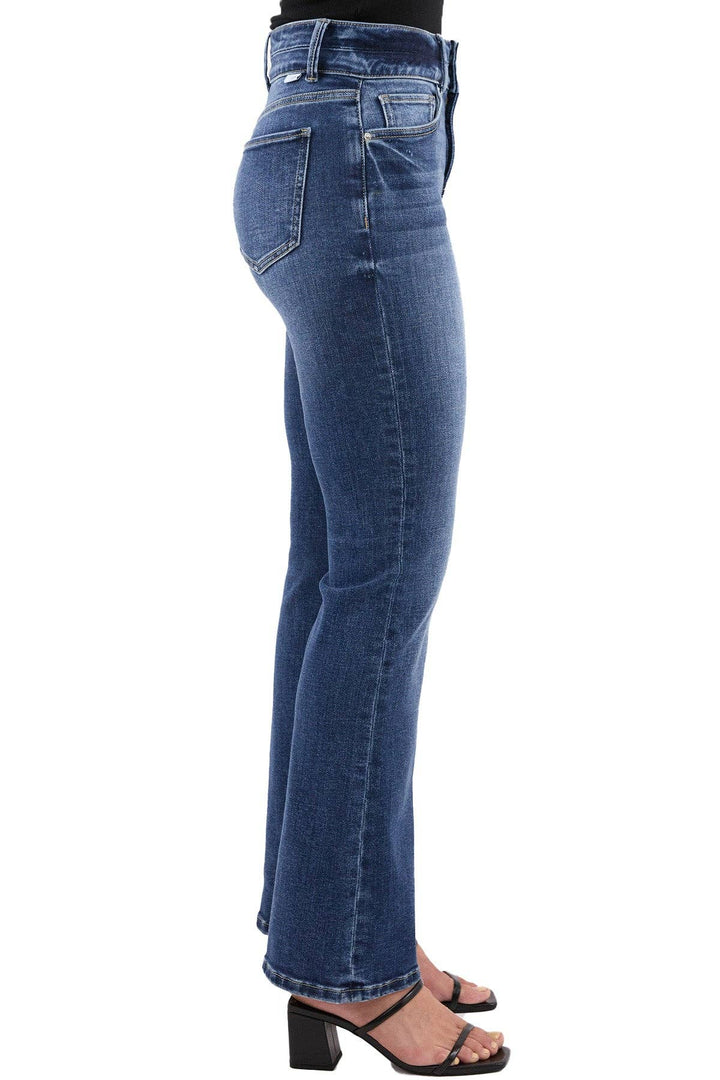 RFM | Mia High Rise Double Button Bootcut Jeans