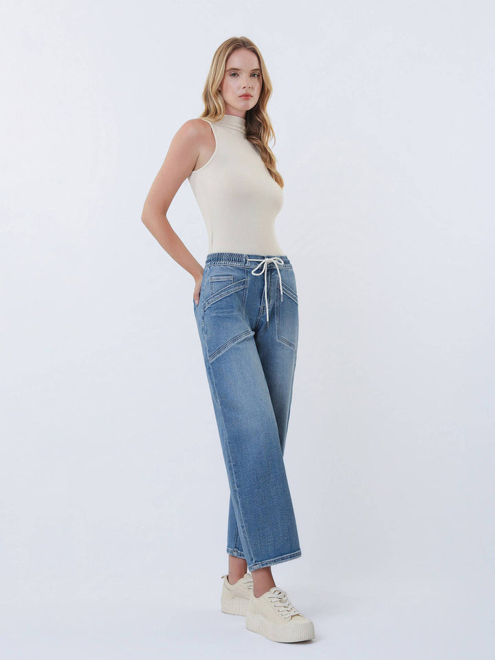 Vervet | Bethany Barrel Jeans
