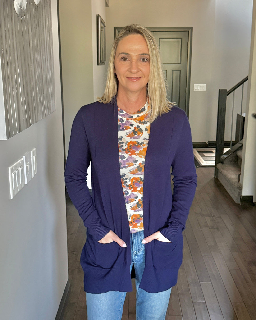 Dreamers Cozy Cardigan | Navy