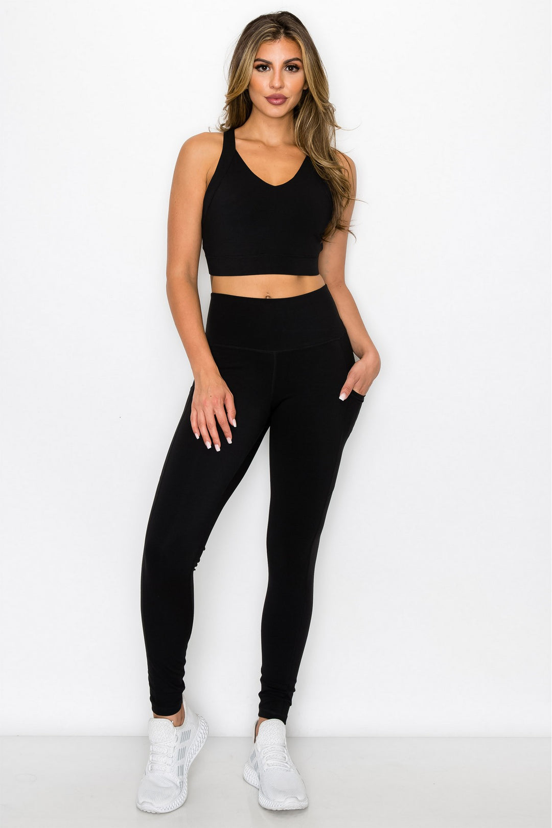 UltraComfy Squat Proof Pocket Leggings | Black