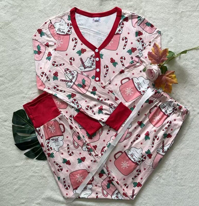 PREORDER  Shirley & Stone | PJ Jogger Set | Hot Cocoa - ETA END NOV