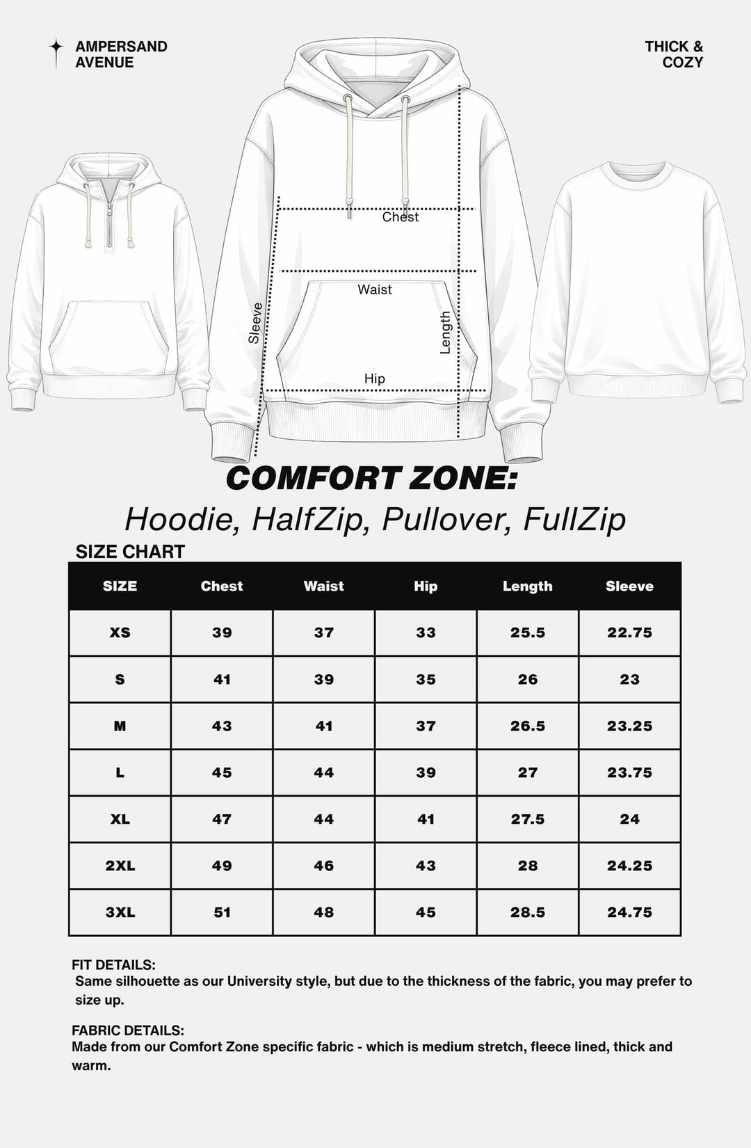 PREORDER  Ampersand Ave | Comfort Zone Hoodie | Joy Ride - ETA MID DEC
