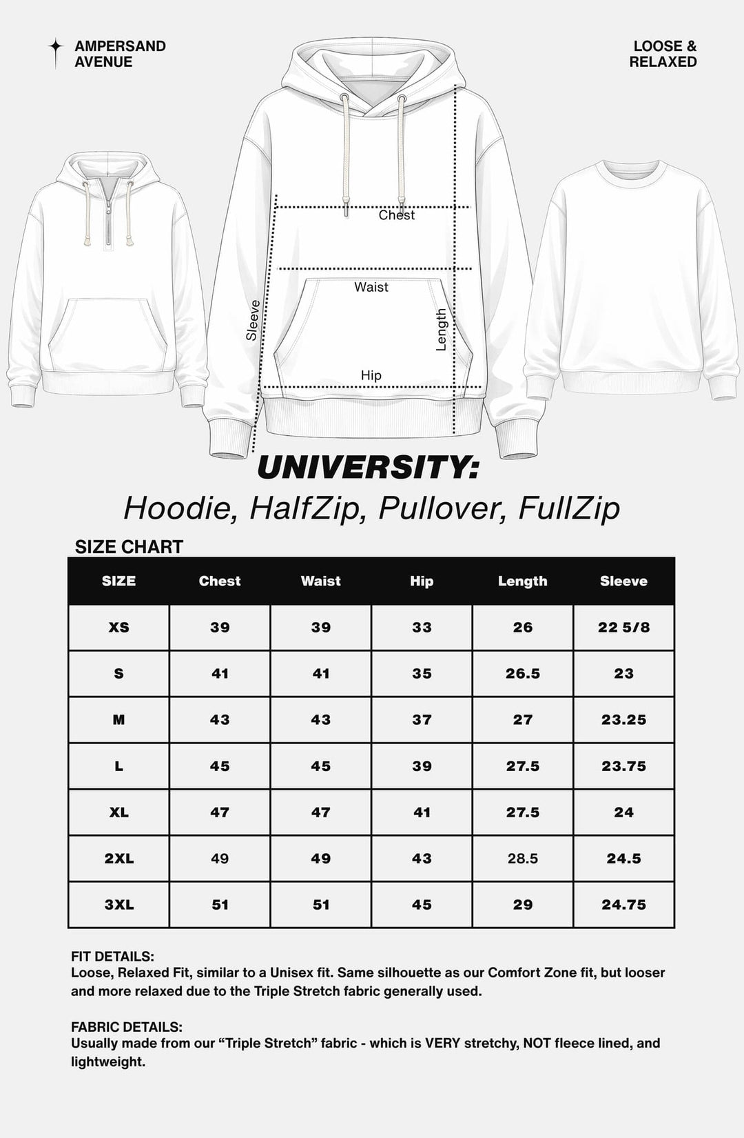 PREORDER  Ampersand Ave | Performance Fleece University Pullover | Tulip Stripe - ETA MID DEC