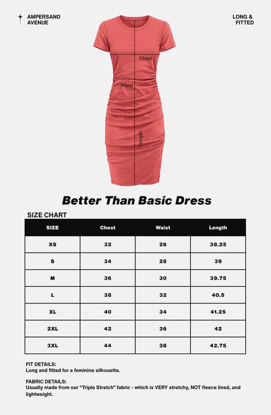 PREORDER  Ampersand Ave | Better Than Basic Dress | Burgundy - ETA AUG 25