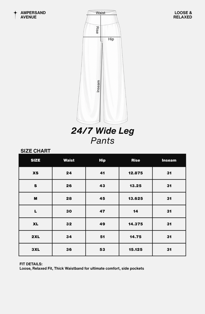 PREORDER  Ampersand Ave | 24/7 Pant | Willow Stripe - ETA MID DEC