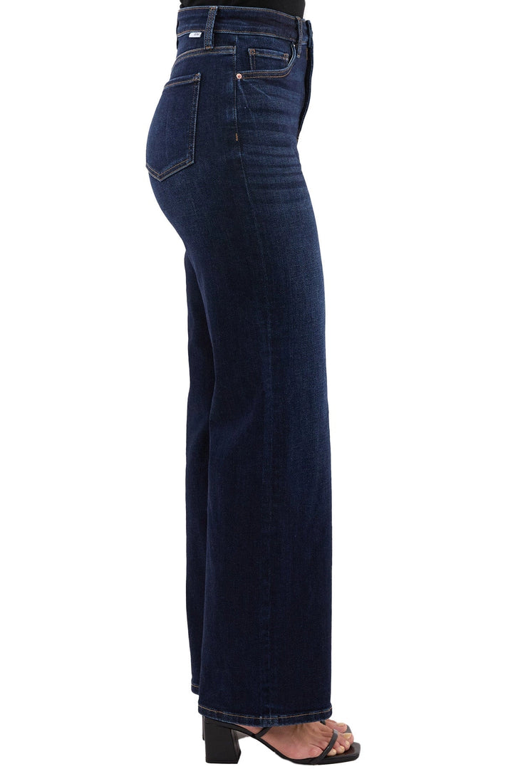 RFM Hailey High Rise Slim Wide Leg | Dark Wash