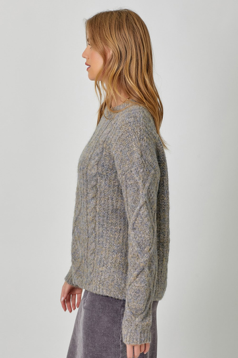 Cozy Cable Sweater | Stone