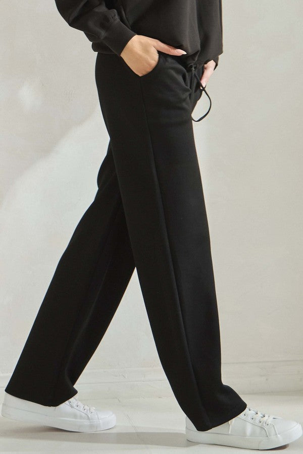 UltraComfy Wide Leg Pants | Black