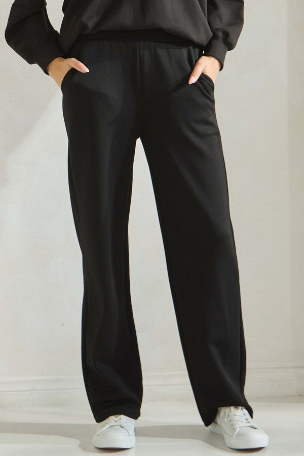 UltraComfy Wide Leg Pants | Black