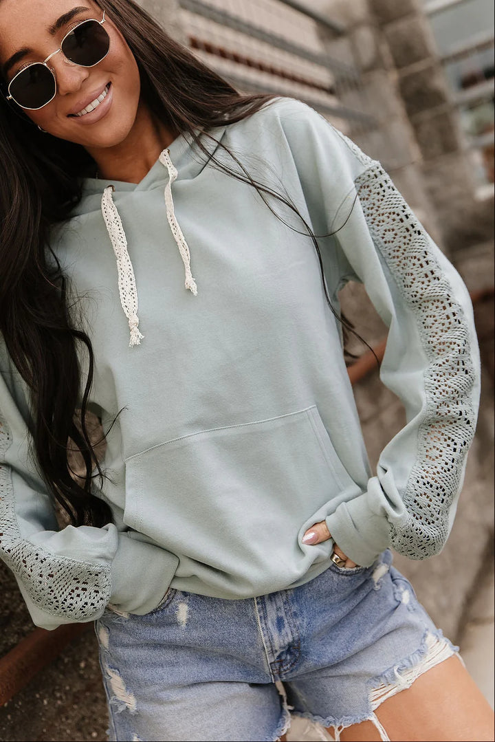 Ampersand Ave | University Hoodie | Wanderstruck Blue