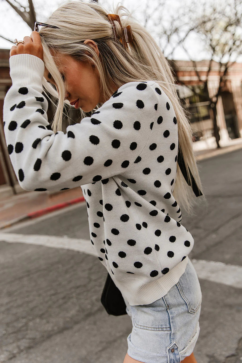Ampersand Ave | Sweet Spot Bow Back Sweater