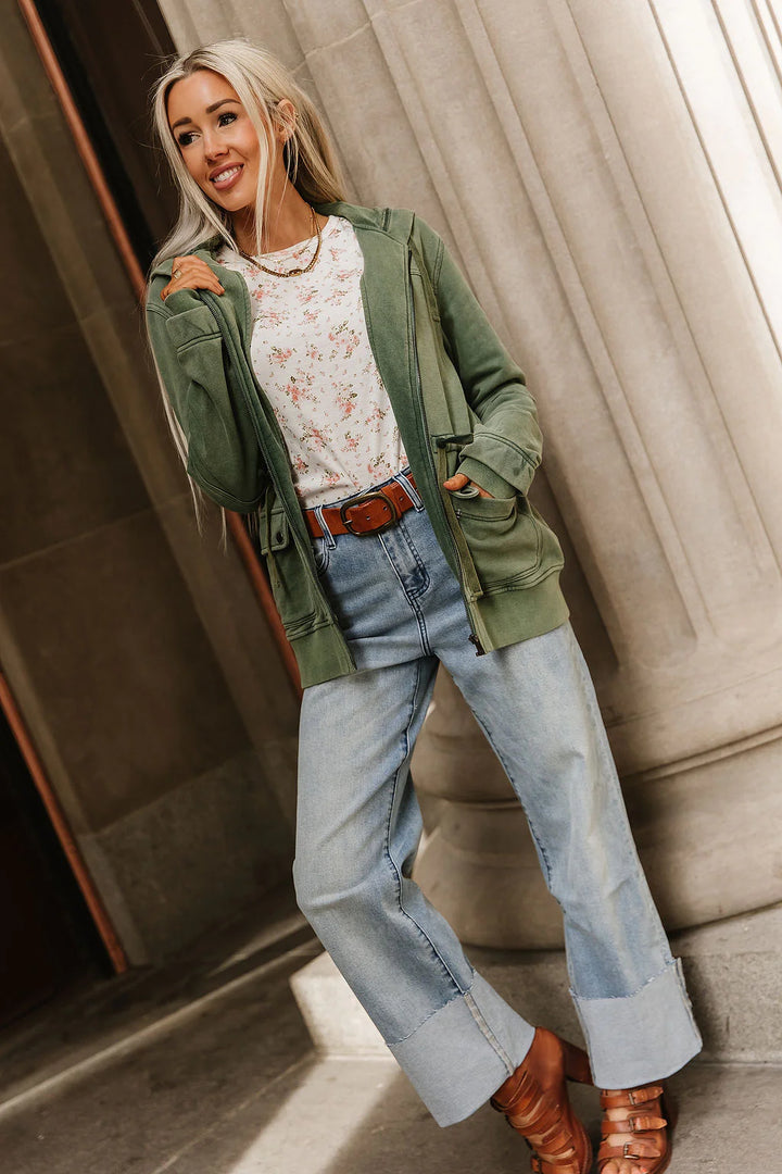 PREORDER  Ampersand Ave | Grab & Glow Jacket | Moss - ETA MID DEC