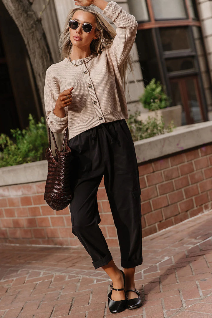Ampersand Ave | Cloud Knit Cardigan | Chai