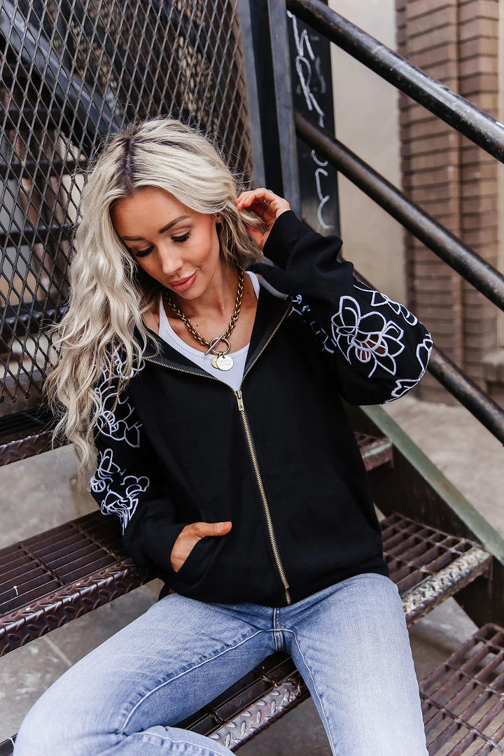 PREORDER  Ampersand Ave | University FullZip Love Story | Moonlight - ETA AUGUST