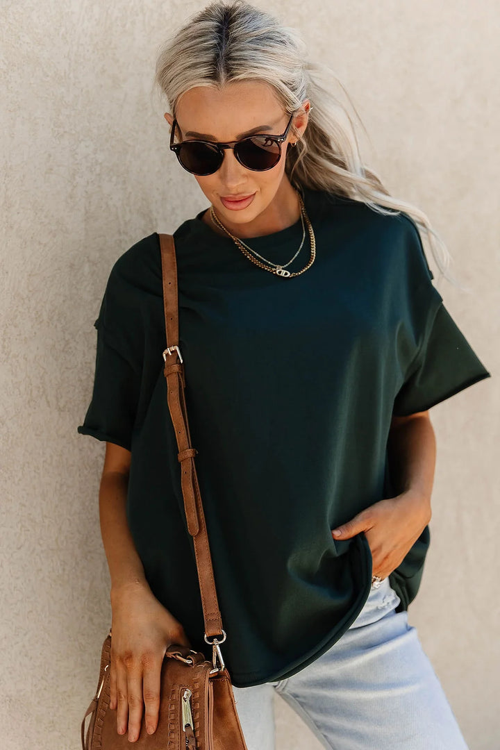PREORDER  Ampersand Ave | Boyfriend Tee | Pine - ETA MID DEC