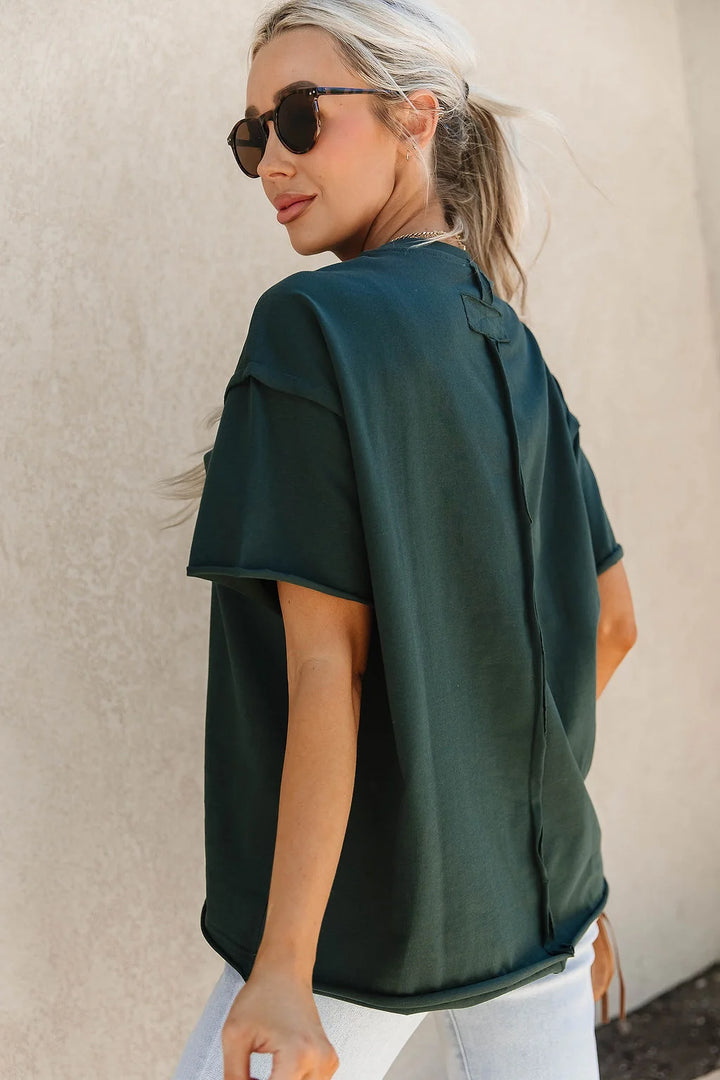 PREORDER  Ampersand Ave | Boyfriend Tee | Pine - ETA MID DEC