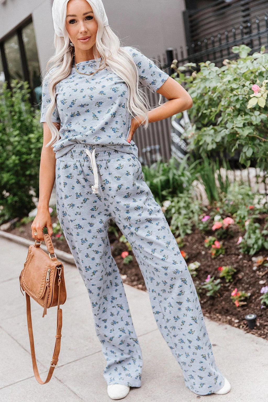 PREORDER  Ampersand Ave | Waffle Lulu Tee | Garden Girl - ETA EARLY AUGUST