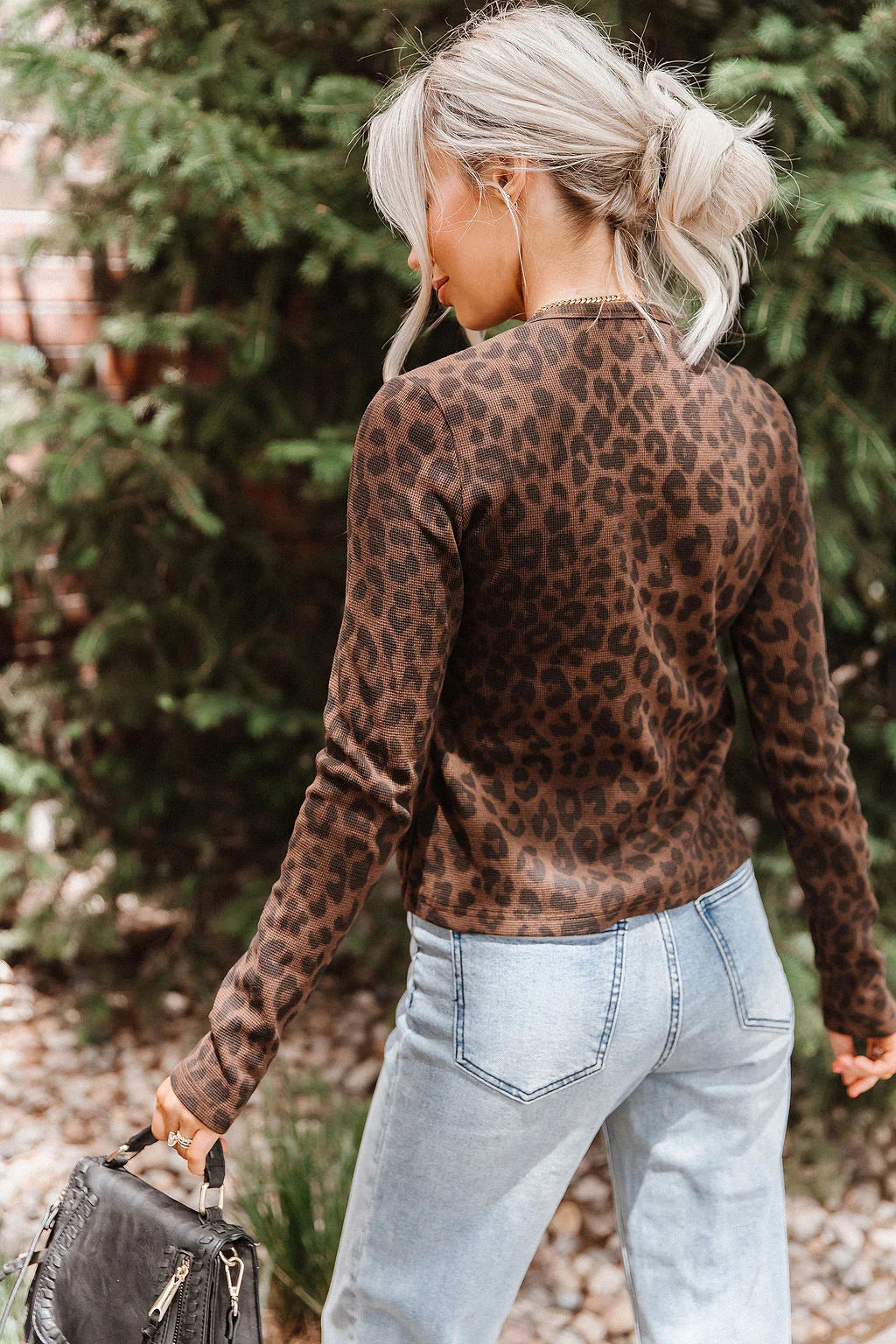 PREORDER  Ampersand Ave | Button Front Long Sleeve Lulu | Roam Wild - ETA SEPTEMBER