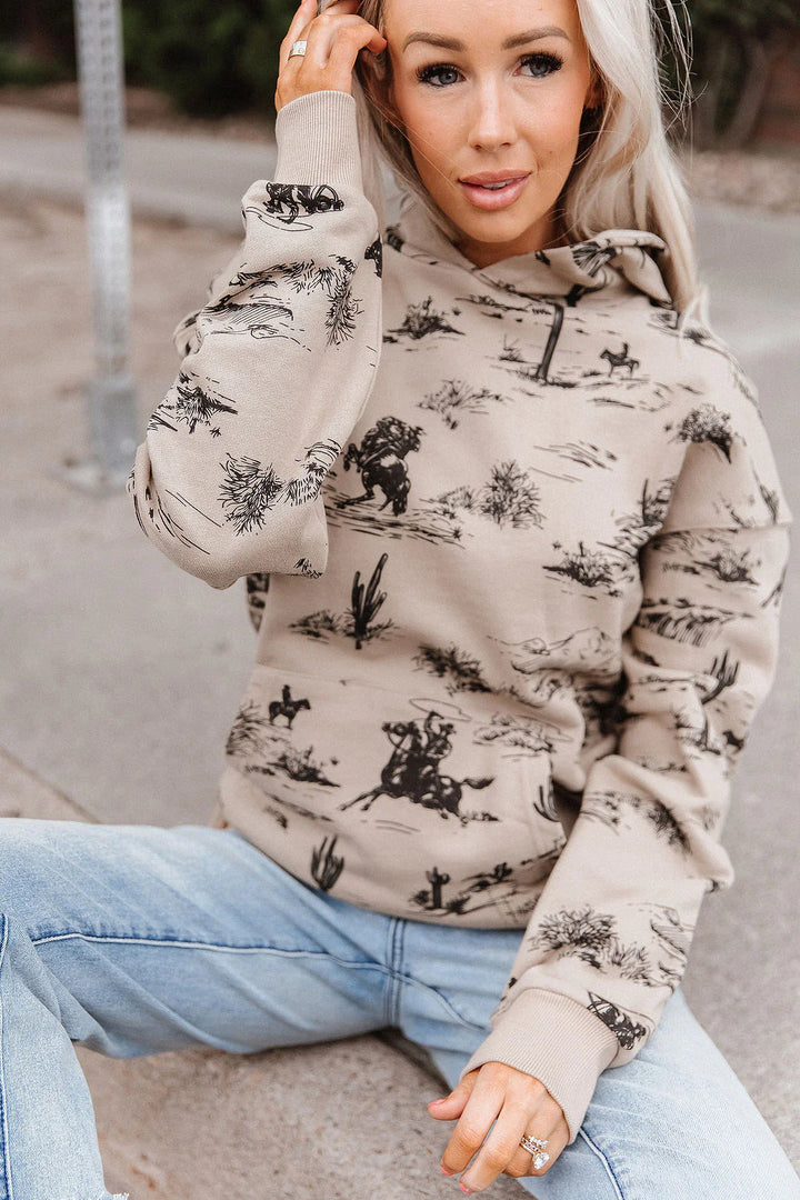 PREORDER  Ampersand Ave | Everywhere Hoodie | Cowboy Country - ETA SEPTEMBER