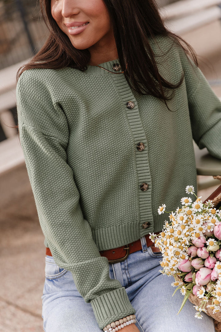 Ampersand Ave | Cloud Knit Cardigan | Fern