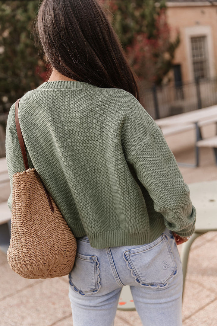 Ampersand Ave | Cloud Knit Cardigan | Fern