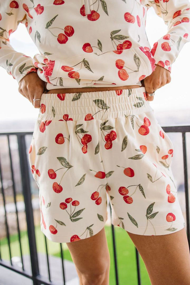 PREORDER  Ampersand Ave | University Shorts | Cherry On Top