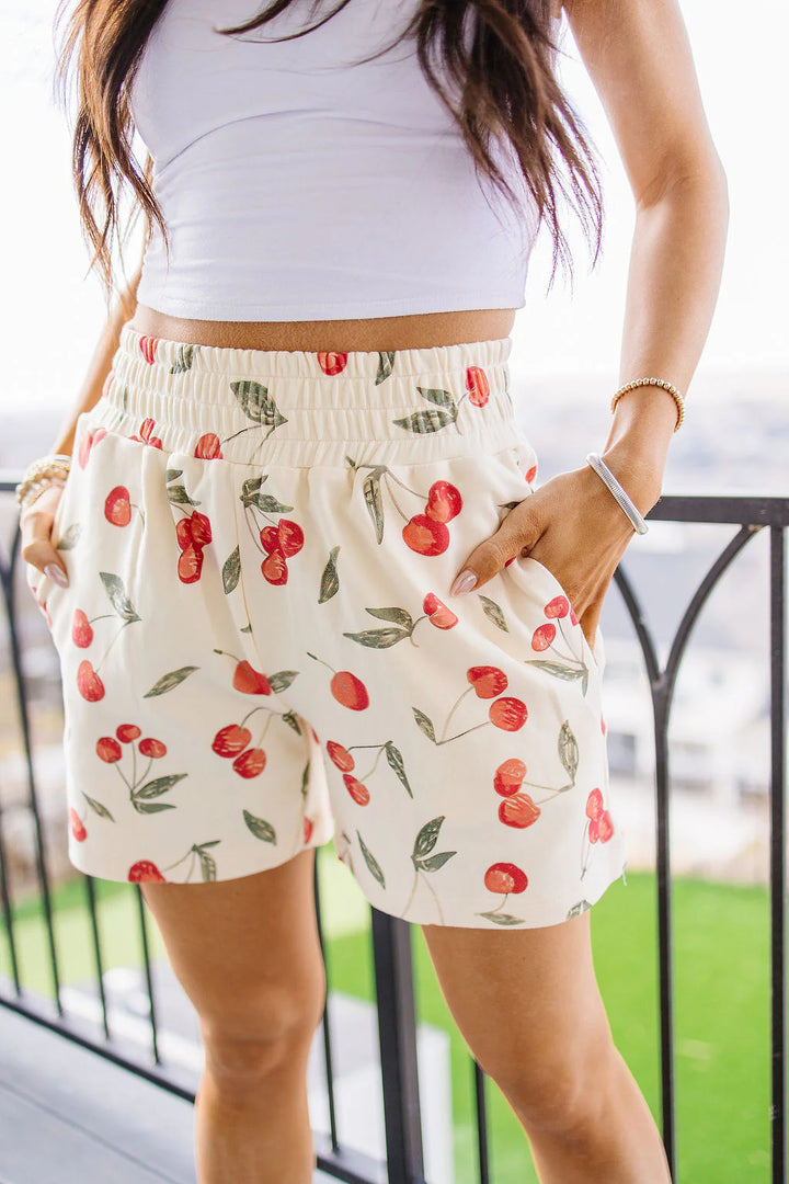 PREORDER  Ampersand Ave | University Shorts | Cherry On Top