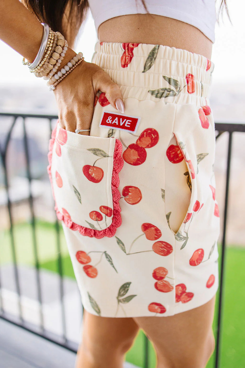 PREORDER  Ampersand Ave | University Shorts | Cherry On Top
