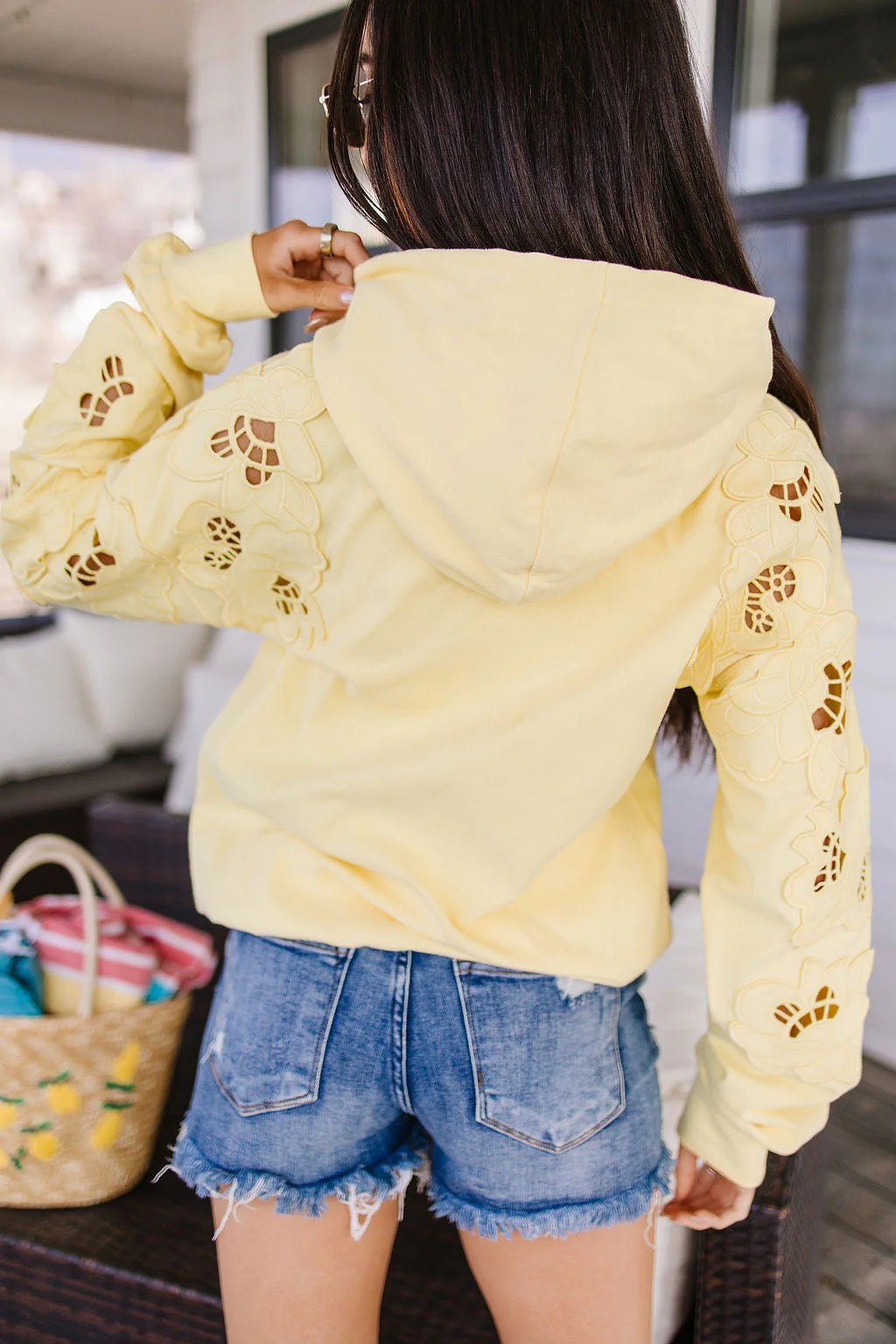 Ampersand Ave | University Hoodie | Love Story | Banana - SHIPS MONDAY JUNE 29
