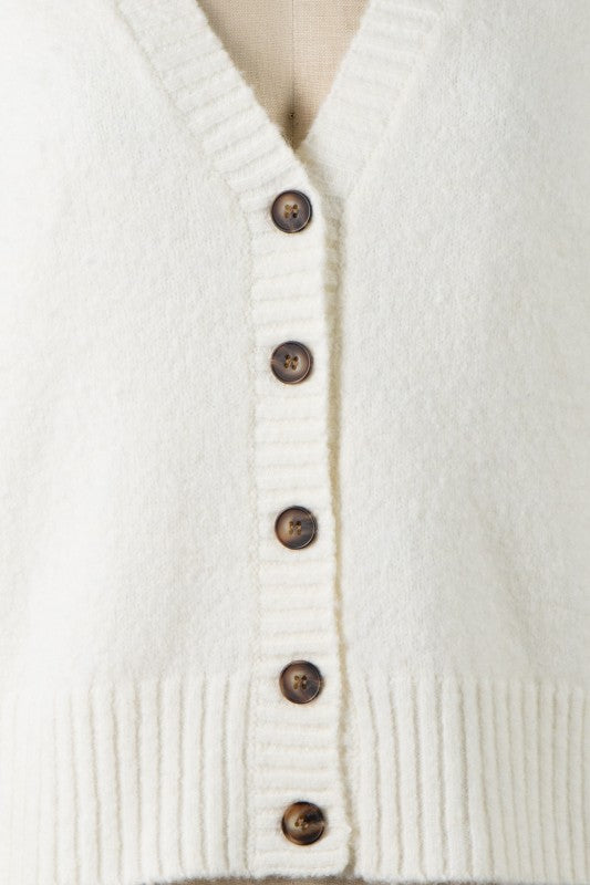 Charlie Cozy Cardigan | Ivory