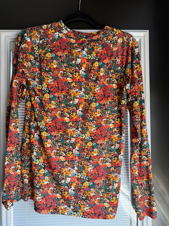 Michelle Mae | Blair Long Sleeve Top | Bright Floral