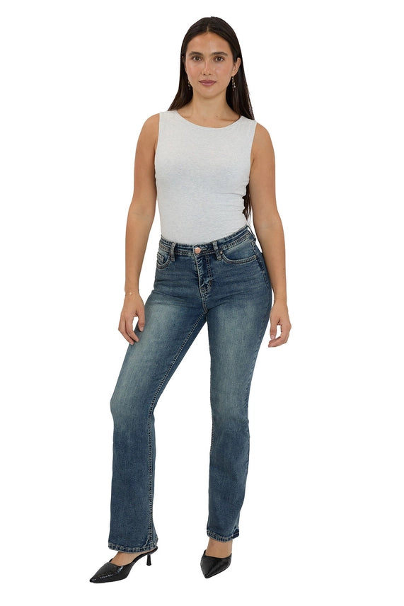 RFM | Mia HIgh Rise Western Bootcut | Vintage Wash