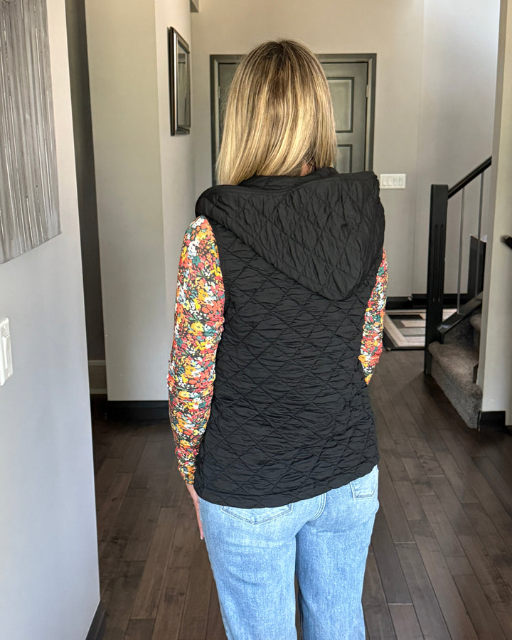 Michelle Mae | Heather Hooded Vest