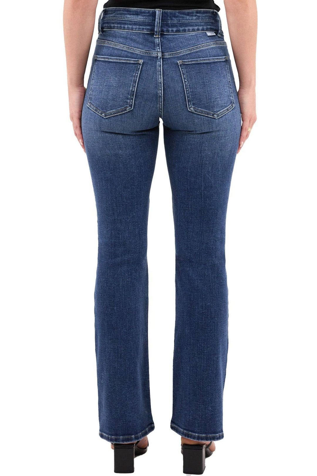 RFM | Mia High Rise Double Button Bootcut Jeans