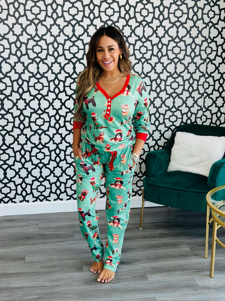 ** PREORDER** Shirley & Stone | Family Holiday PJ's | Furry Friends - ESTIMATED TO SHIP EARLY NOVEMBER