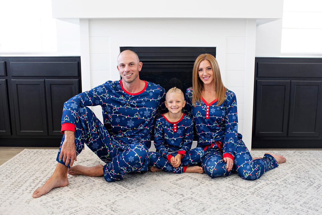 ** PREORDER** Shirley & Stone | Family Holiday PJ's | Snowflake Dreams - ESTIMATED TO SHIP EARLY DECEMBER