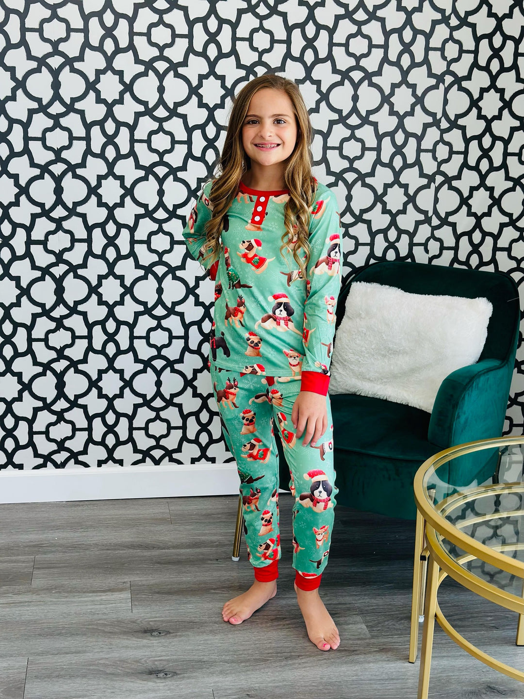 ** PREORDER** Shirley & Stone | Family Holiday PJ's | Furry Friends - ESTIMATED TO SHIP EARLY NOVEMBER