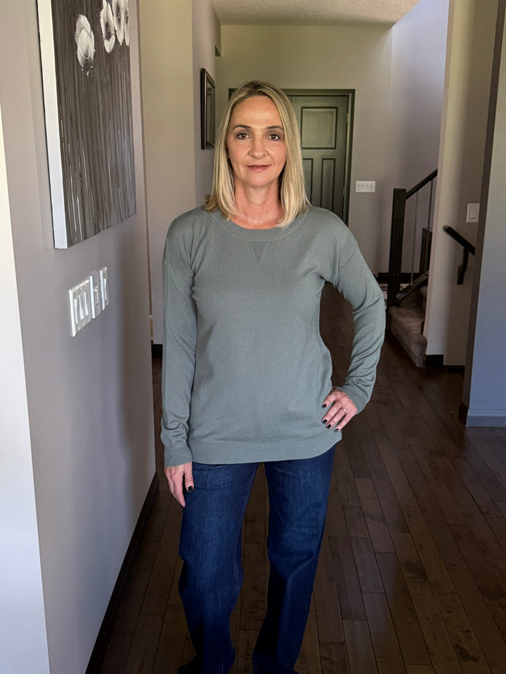Eason Everyday Pullover | Dusty Jade