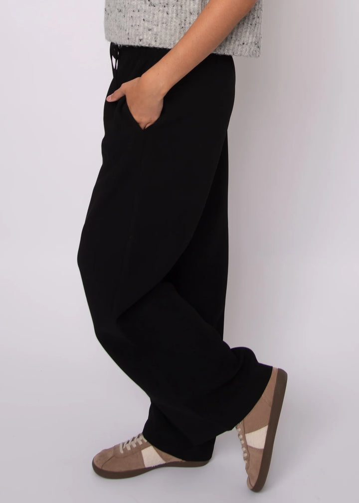 RD Style | Merry Drawstring Pull On Pants | Black