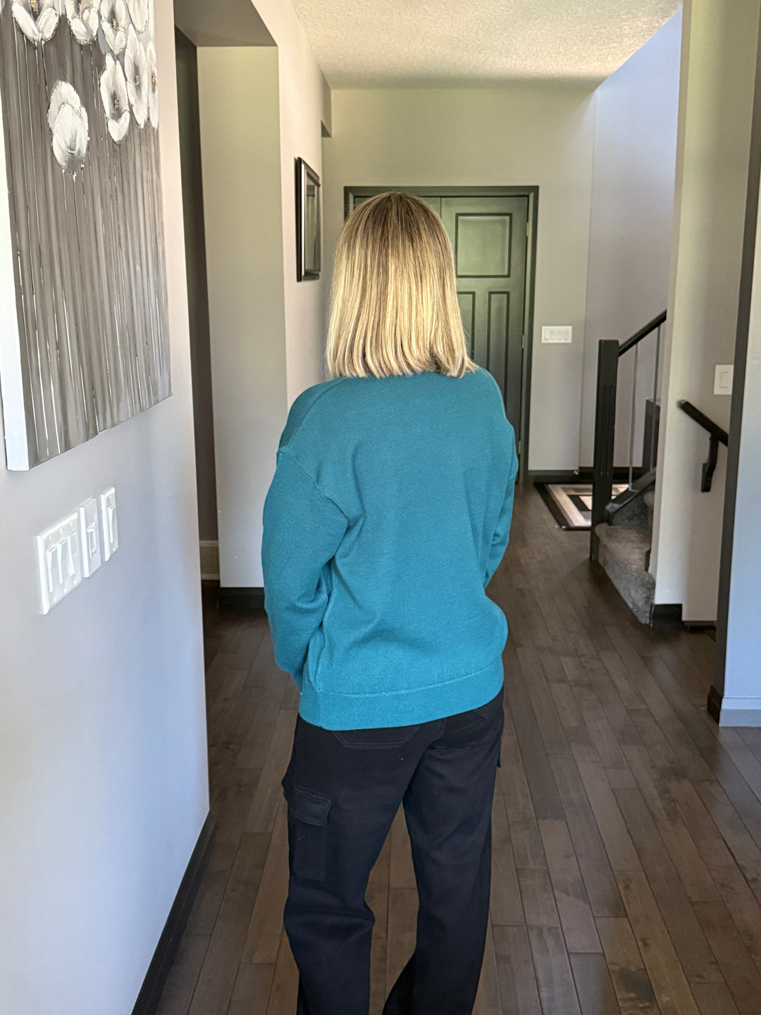 Harley Sweater | Teal