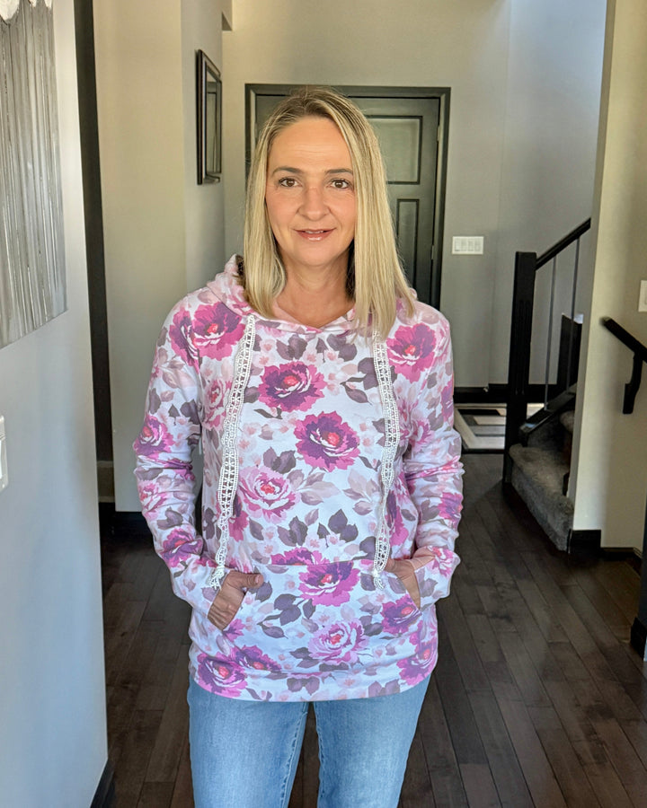 Michelle Mae | Hailey Pullover Hoodie | Autumn Blossom