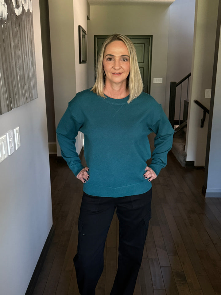 Harley Sweater | Teal