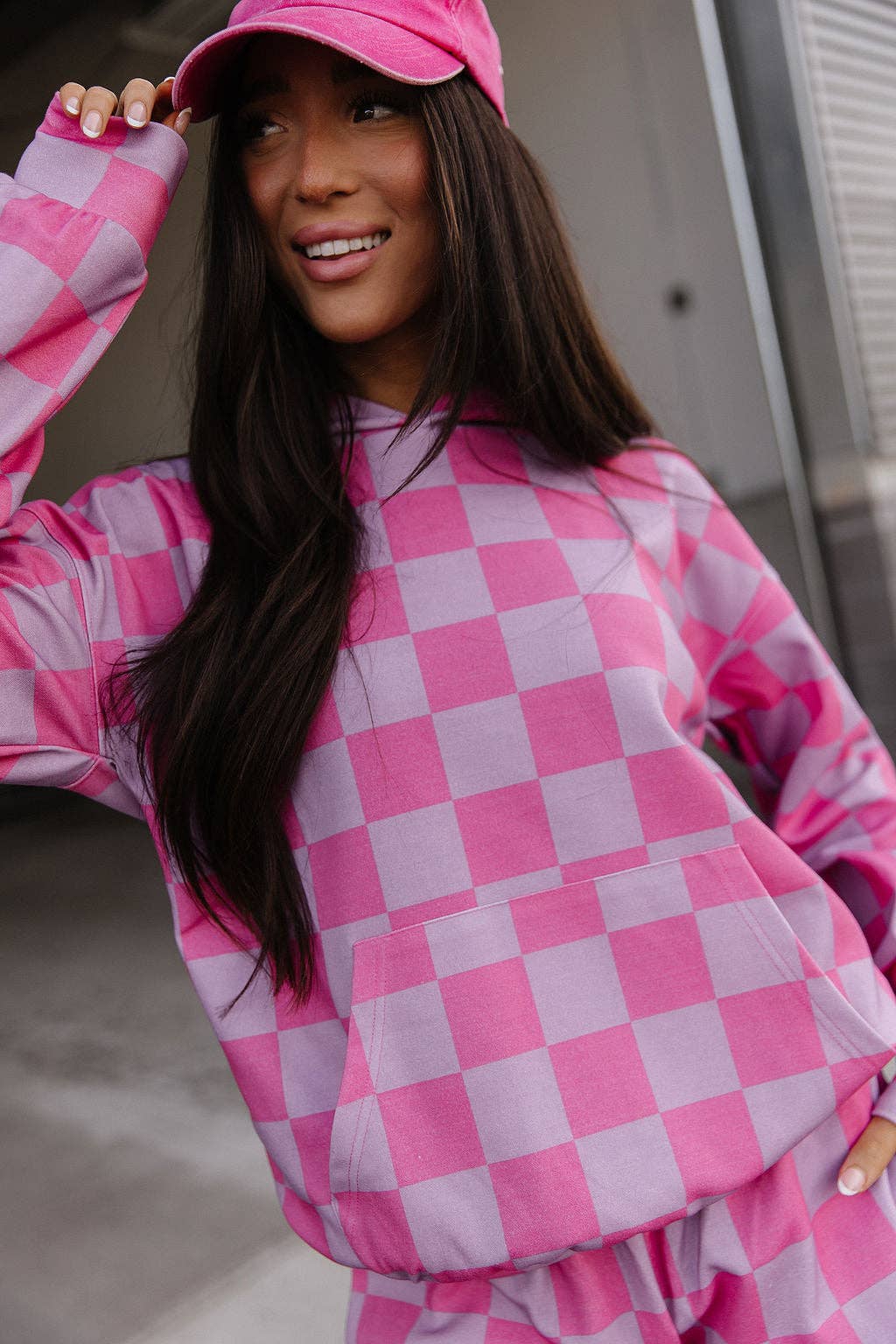 Ampersand Ave | University Hoodie | Rosy Daydream