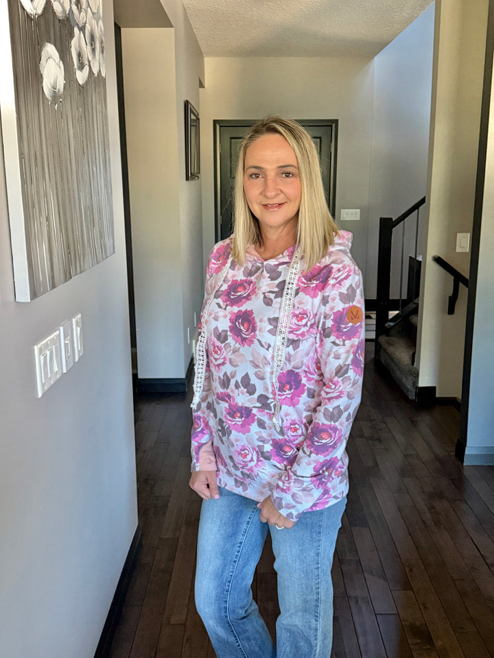 Michelle Mae | Hailey Pullover Hoodie | Autumn Blossom