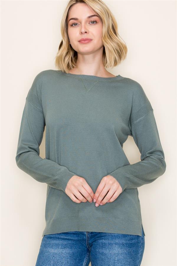 Eason Everyday Pullover | Dusty Jade