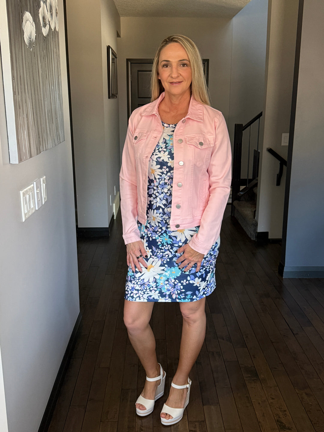 Risen | Vintage Washed Jacket | Soft Pink